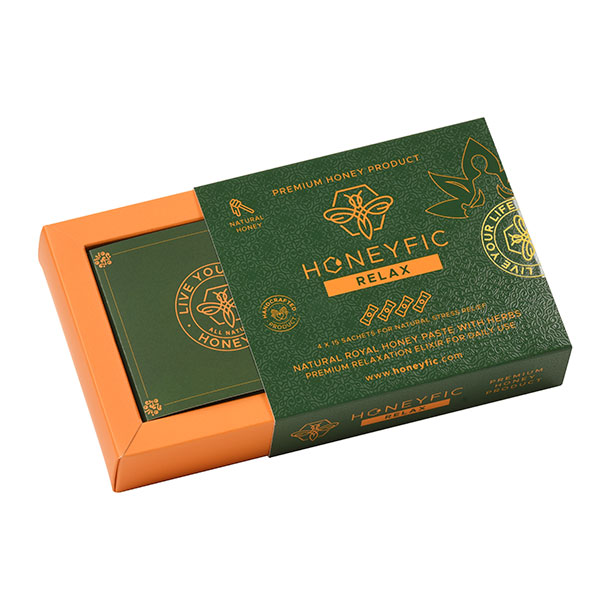 Honeyfic RELAX. Přírodní medovo-bylinkový relaxant pro muže a ženy